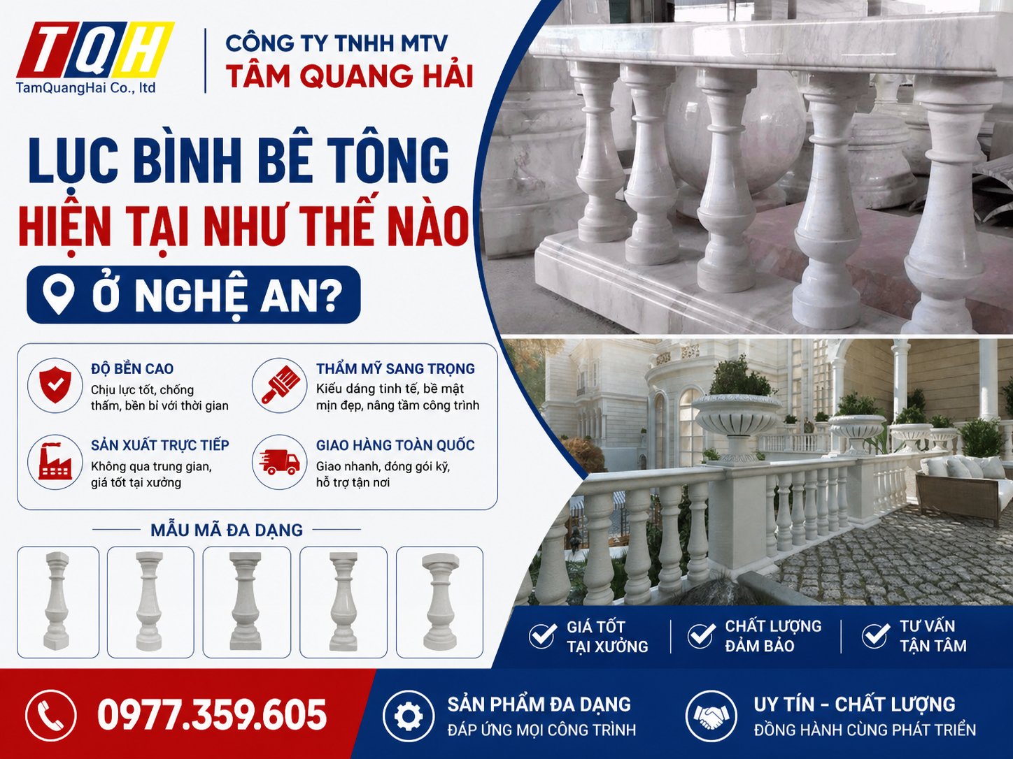 Giá lục bình bê tông hiện tại như thế nào ở Nghệ An