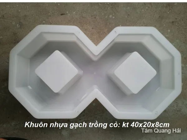 Nơi bán khuôn gạch trồng cỏ 2 lỗ ở Gia Lai